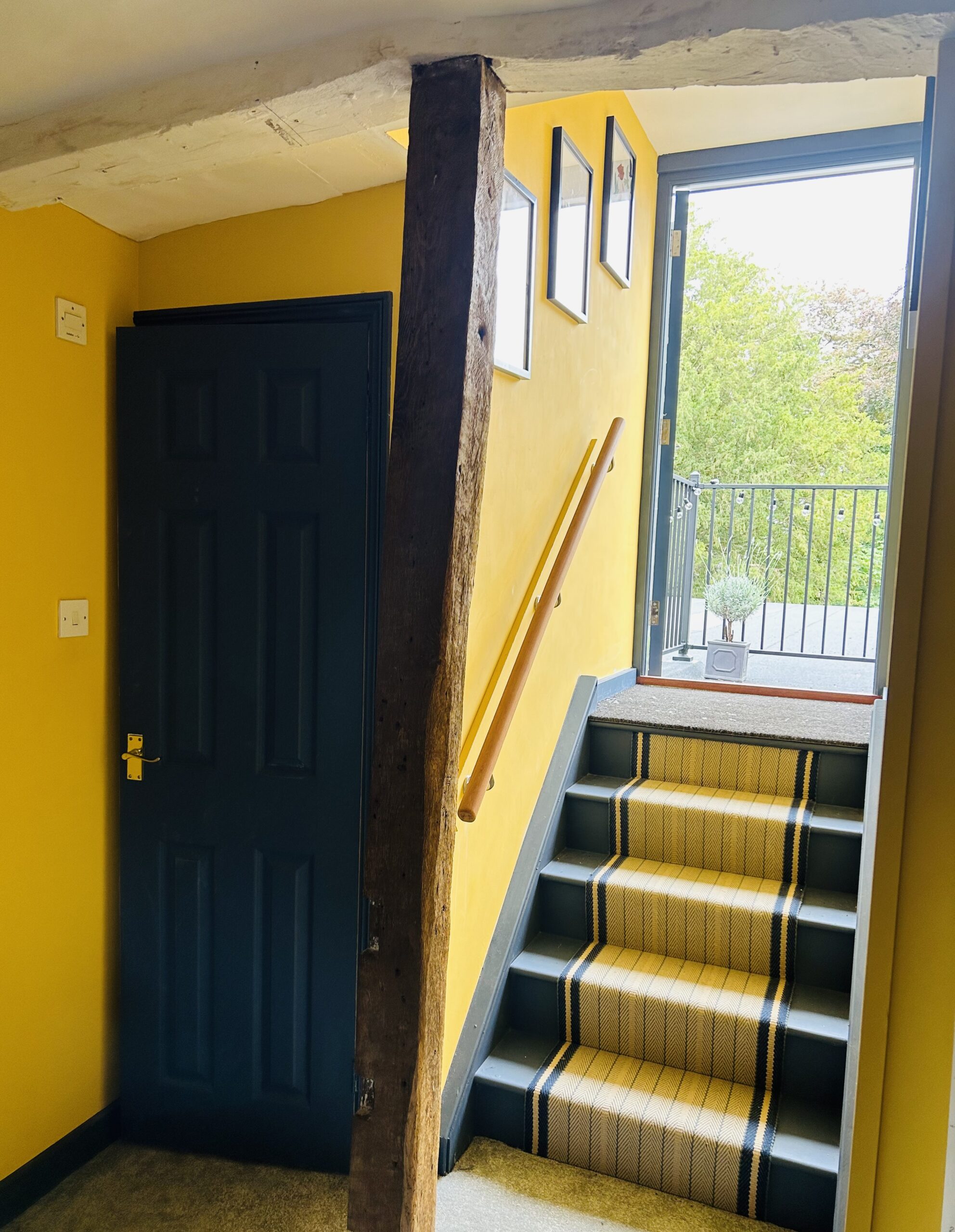 Entrance Hallway decorated in Farrow & Ball