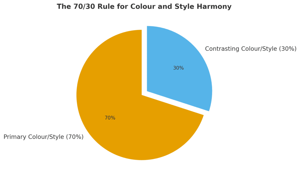 The 70/30 rule in decorating & home styling