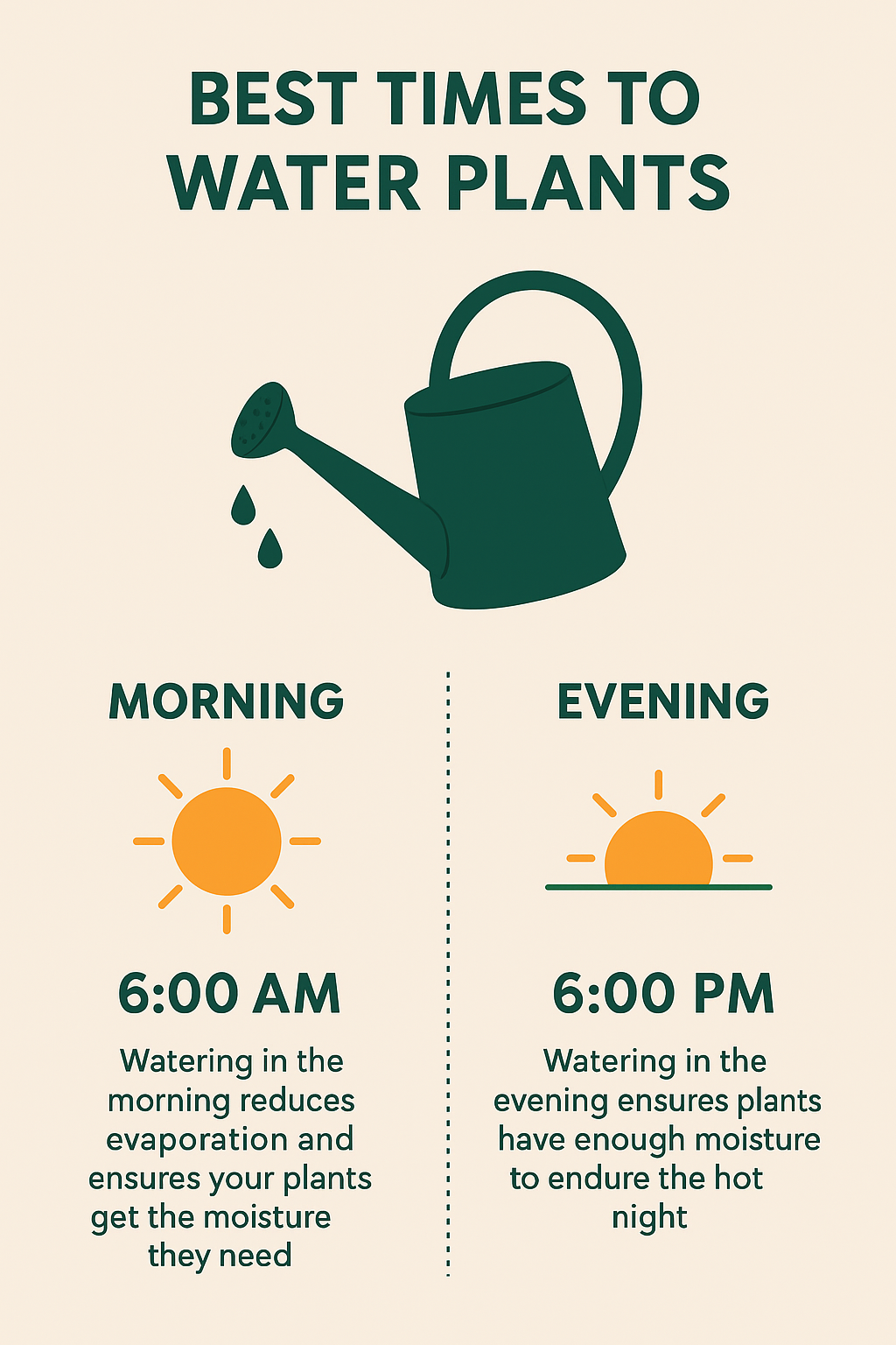 watering in uk summer heat